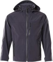 Hard Shell Jacke Stretch, Gr. 2XL - schwarzblau, 87% PA / 13% EL