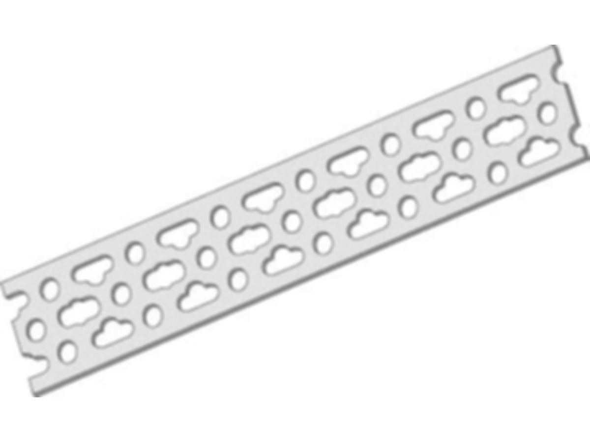Schiene LEIFELD verz. 50x3mm à 2 m
