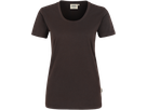 Damen-T-Shirt Classic Gr. L, schokolade - 100% Baumwolle, 160 g/m²