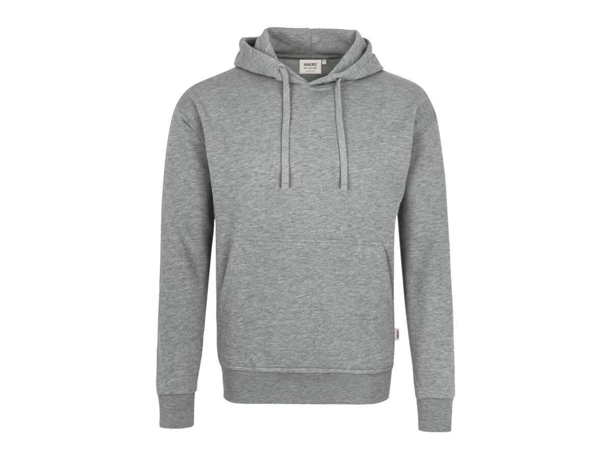 Kapuzen-Sweatshirt Premium, Gr. 2XS - grau meliert