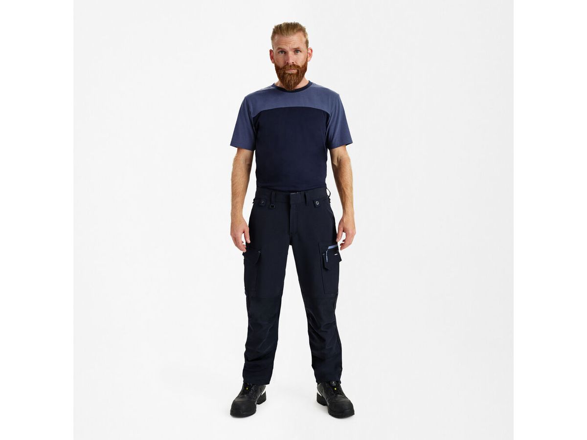 ENTIRE Arbeitshose Gr. 40 - Deep Blue/Dark Sea, 4-Wege-Stretch