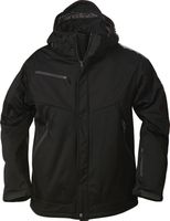 PRINTER Skeleton Softshell gefüttert L - schwarz, 100% Polyester, 280 g/m2