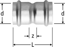 Optipress-Inox-Muffe