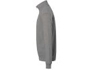 Zip-Sweatshirt Premium, Gr. 5XL - grau meliert