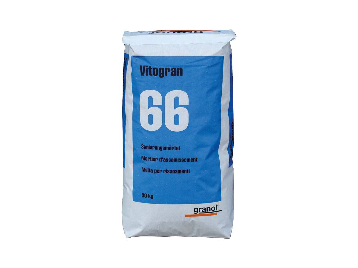 Granol 66 Vitogran Saniermörtel - Sack à 30 kg