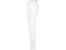 Damen 7/8-Hose Stretch, Gr. XS - weiss