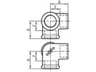 Winkelverteiler +GF+ 221 schwarz