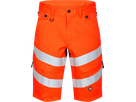 Safety Shorts super Stretch Gr. 38 - orange/anthrazitgrau