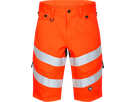 Safety Shorts super Stretch Gr. 36 - orange/anthrazitgrau