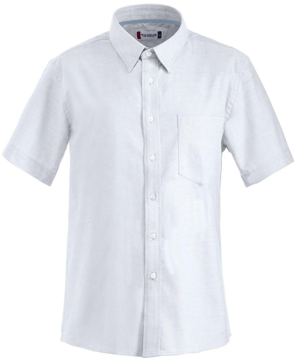 CLIQUE NEW CAMBRIDGE Herrenhemd Kurzarm - Oxfordhemd aus 100% Baumwolle, 130 g/m2