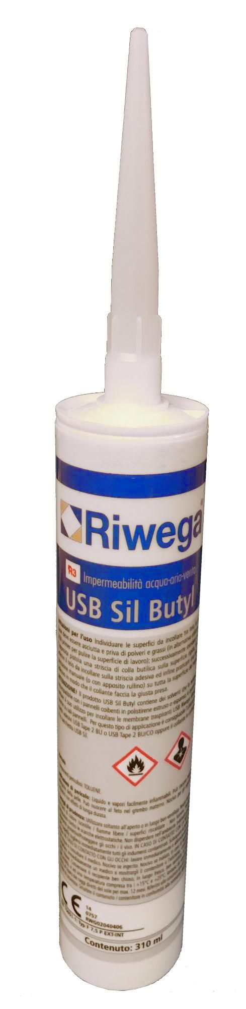 Riwega USB Sil Butyl scellant - Cartouche