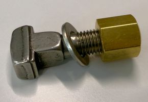 Einhängeschraube mit Sollbruch-Hutmutter - vonRoll POS 21 + 970