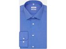 Kent Business Hemd MEN gewebt Gr. 36 - 1/1-lang, mittelblau, Fil a fil, 100% CO