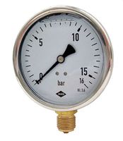 Glyzerin-Manometer Fig. 130, Ø 63 mm - Anschluss unten 1/4"