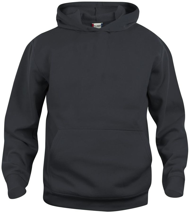 CLIQUE Basic Hoody Junior - 65% Polyester, 35% Baumwolle