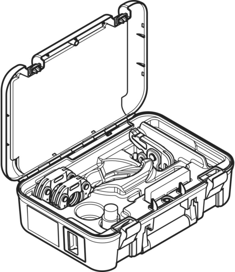 MPF-Pressschlingenset [3], in Koffer - 108 mm