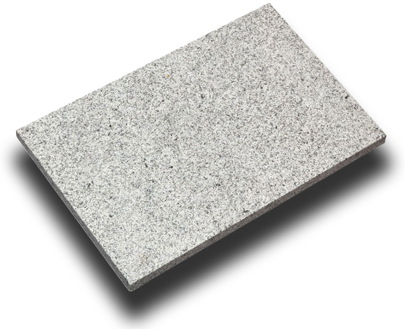 Platten Granit VRC G 603 - hellgrau, gesägt / geflammt