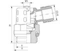 Entleerungshahnen drehbar 1/2"