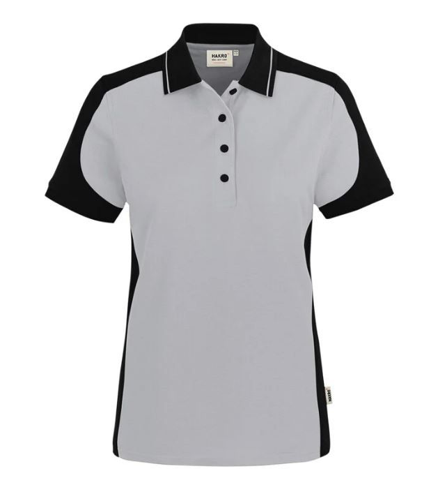 Poloshirt Mikralinar Contrast - 50 % Baumwolle, 50 % Polyester (recyc.)