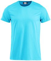 CLIQUE New Neon T-Shirt blau - 100% Baumw. 160 g/m²