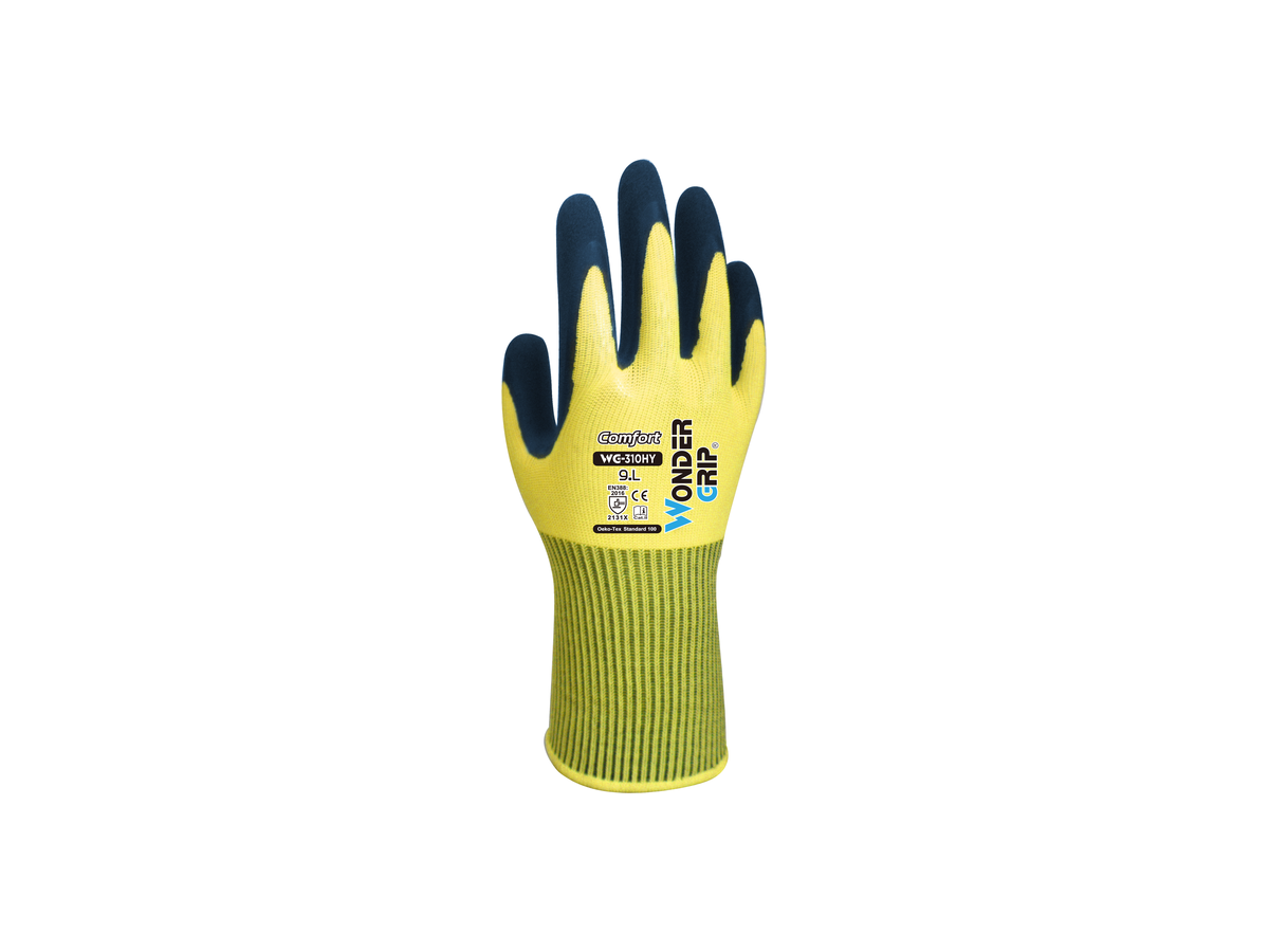 Comfort WG310-HY-TAG Handschuhe Gr. 2XL - hi-vis gelb