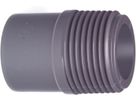 Übergangs-Nippel PVC-U metrisch - mit Klebestutzen