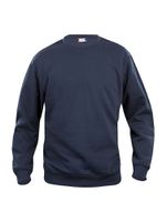 CLIQUE BASIC Pullover dark navy Gr. 2XL - 80% Polyest. 20% Baumw. 300 g/m2
