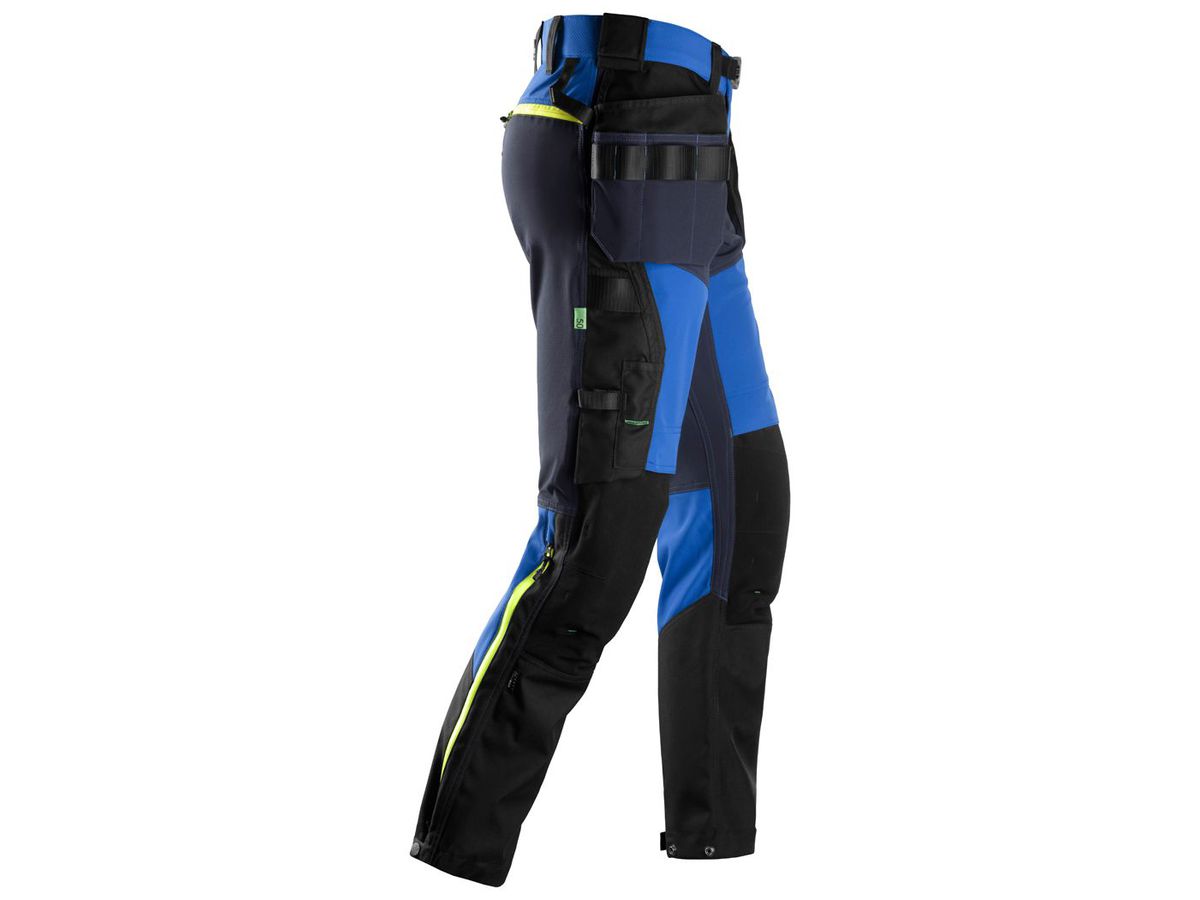 FlexiWork SoftShell Stretch Hose Gr. 092 - blau/marineblau (Kurzgrösse -6 cm)