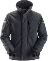 Allround Work gefütterte Jacke, Gr. 2XL - stahlgrau/schwarz, 100% PES, 220 g/m²