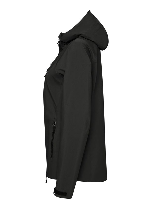 HAKRO Damen High-Activejacke ECO,Gr.M - Farbe: karbongrau, 100% Polyester rec.