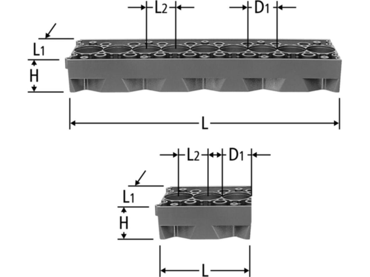 Optiflex Einlegebalken
