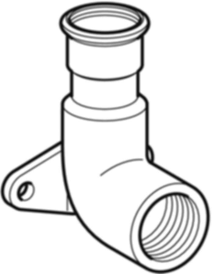 Mapress Edelstahl Armaturenanschlussw.