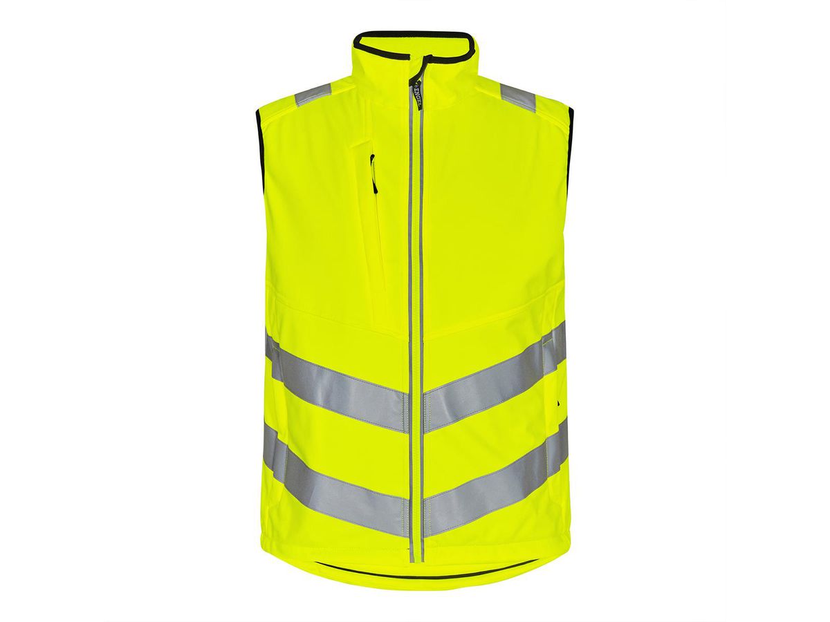 Safety Softshell-Weste - 100% PES, 320 g/m2, WP 9000