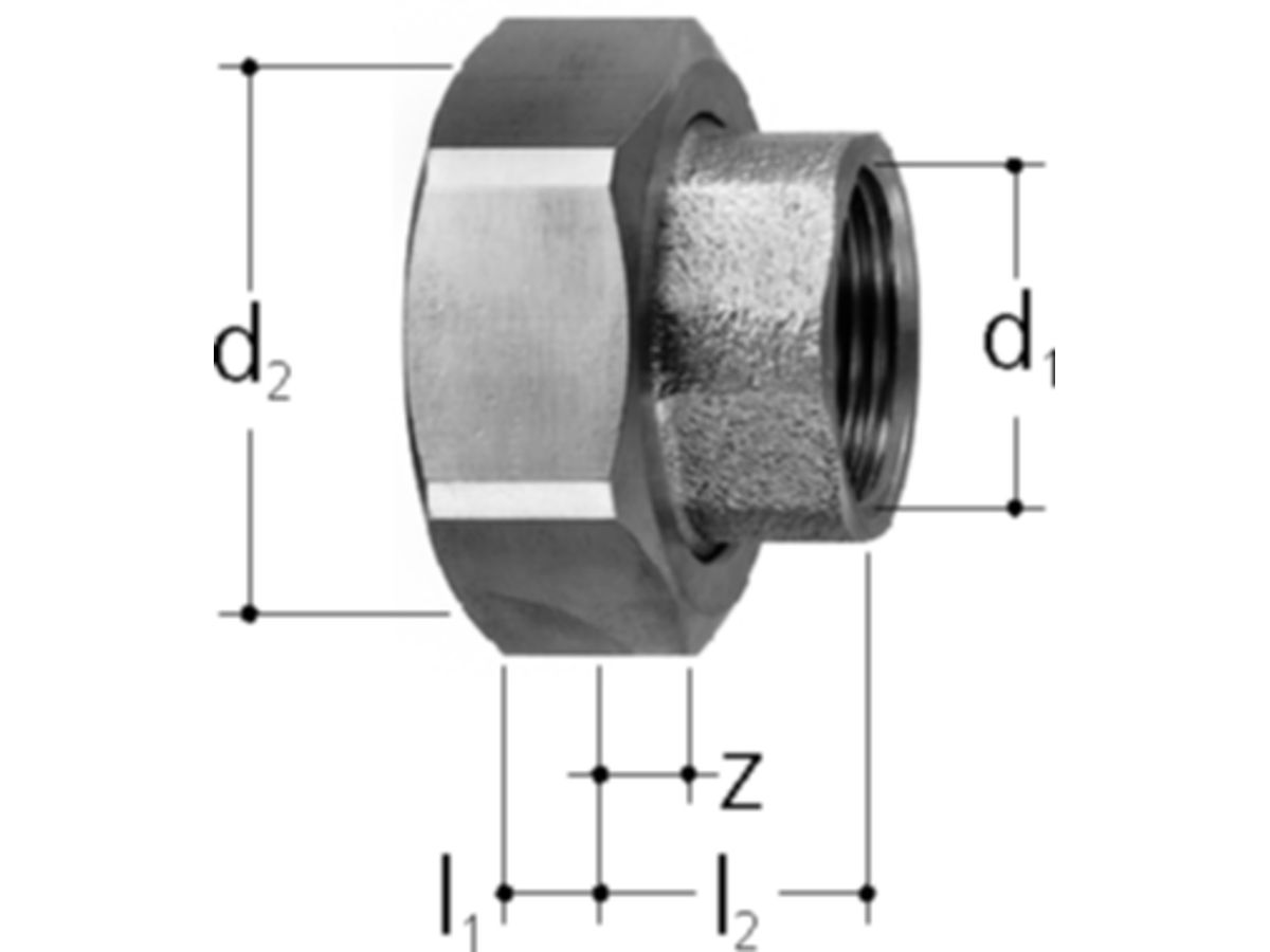 JRG Armaturen - Verschraubung 8331 IG