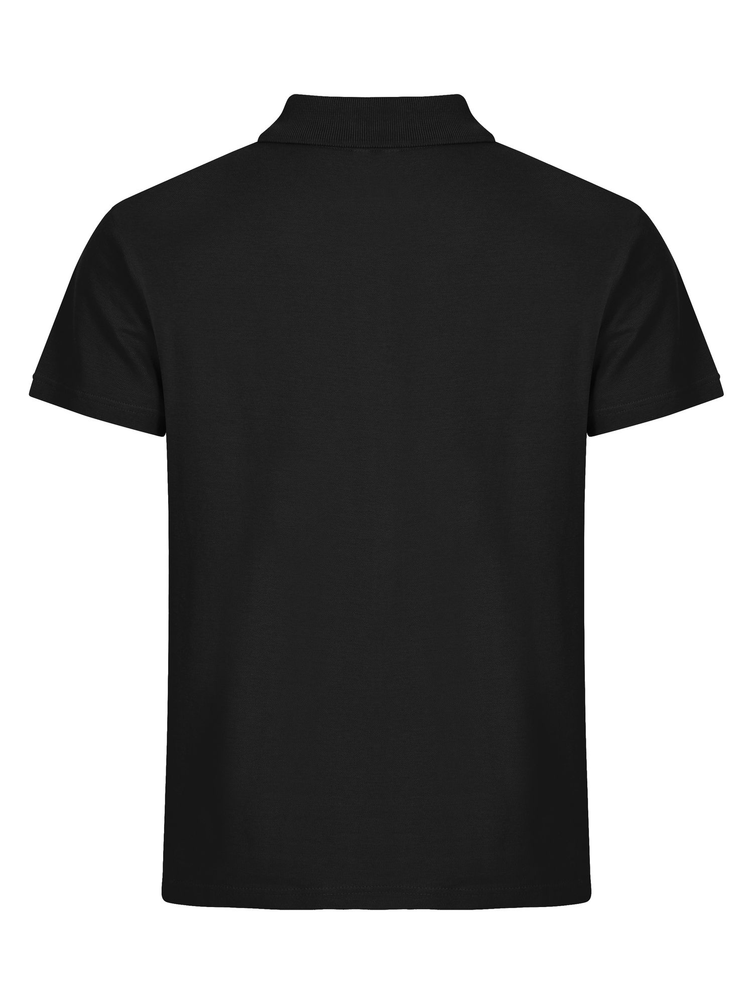 CLIQUE Basic Herren Polo-Shirt, Gr. 2XL - schwarz, 100% Baumwolle, 190 g/m2