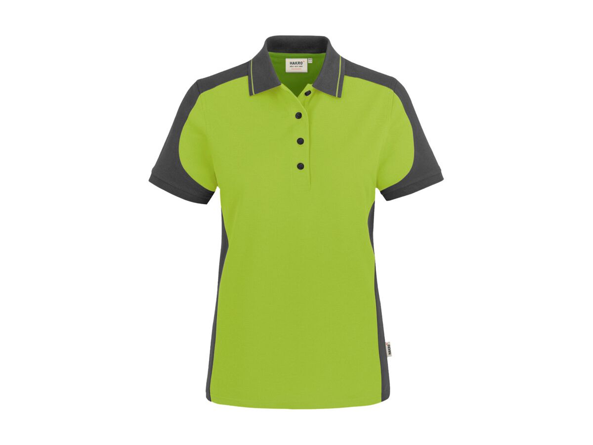 Damen-Poloshirt Contrast Performance - 50% Baumwolle, 50% Polyester, 200 g/m²