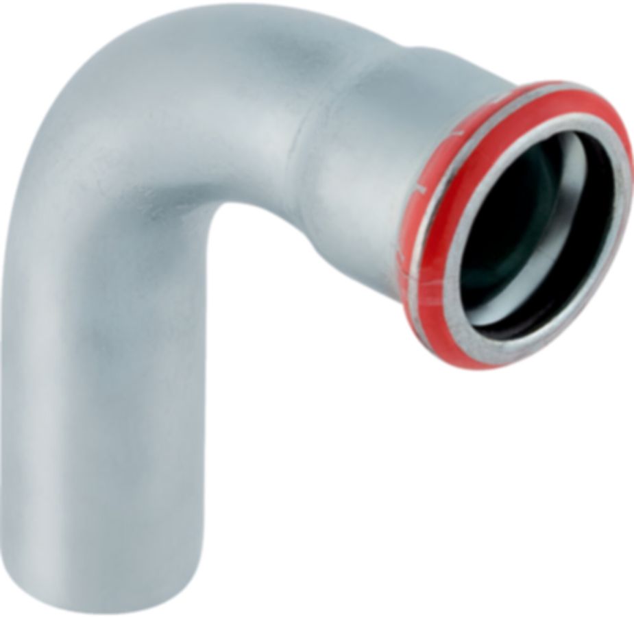 Mapress C-Stahl Bogen 90° - mit Steckende