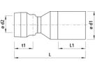 Reduktion HAWLE-GRIP, PN 16 - 7250