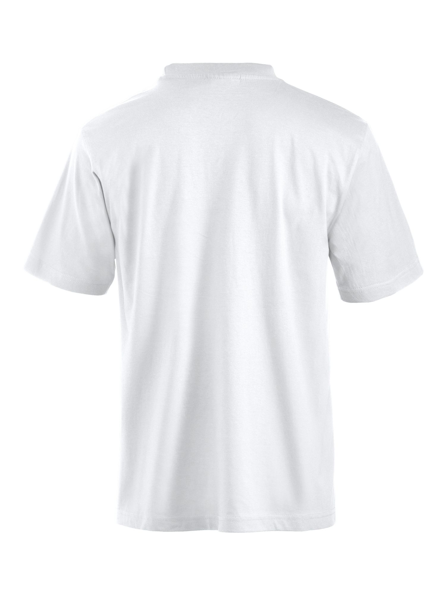 CLIQUE CLASSIC-T, Kurzarm, Gr. M - weiss, unisex, Rundhals, 100% Baumwolle