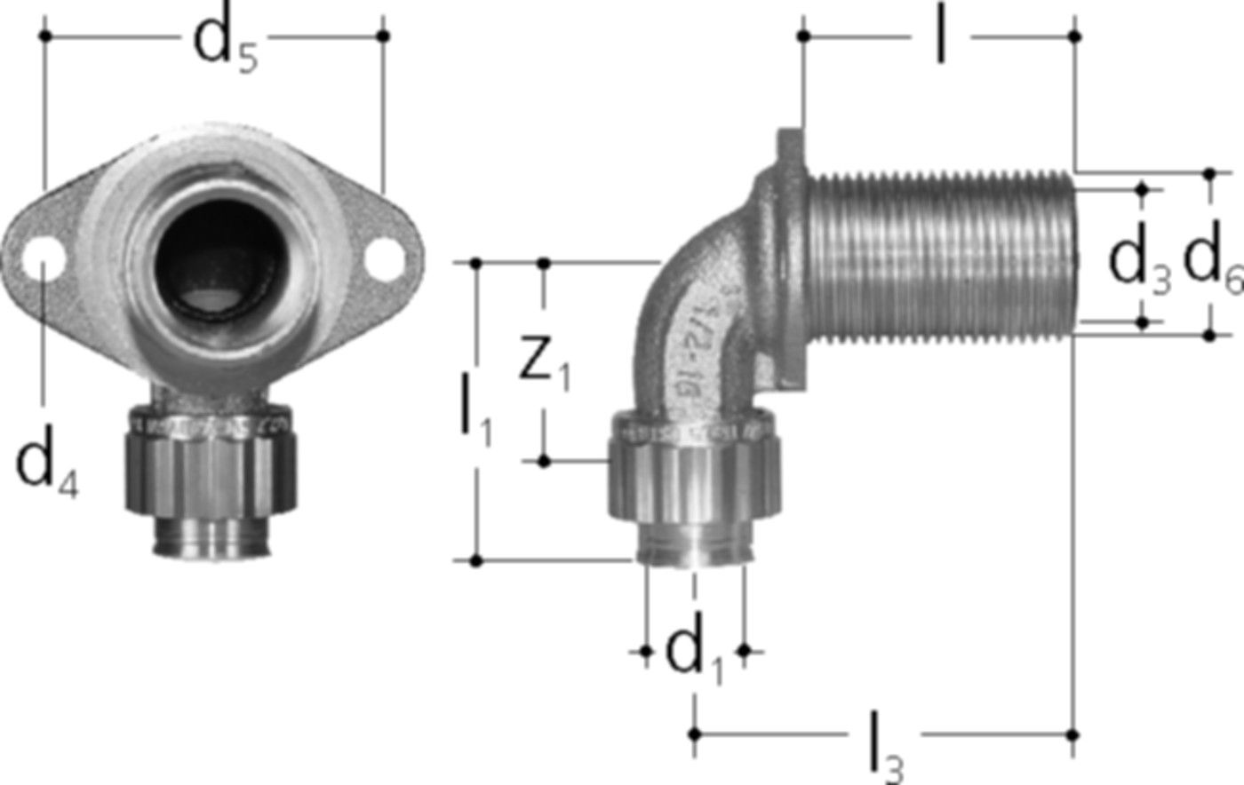 Sanipex Wanddurchführung, einfach