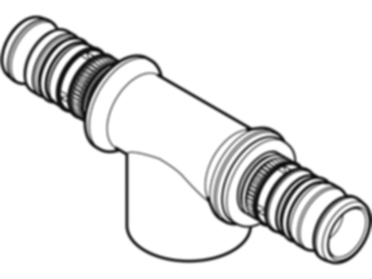 Geberit Mepla-T-Stück m.IG 50-1"-50