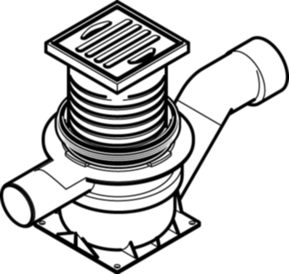 Geberit Bodenablauf CASA