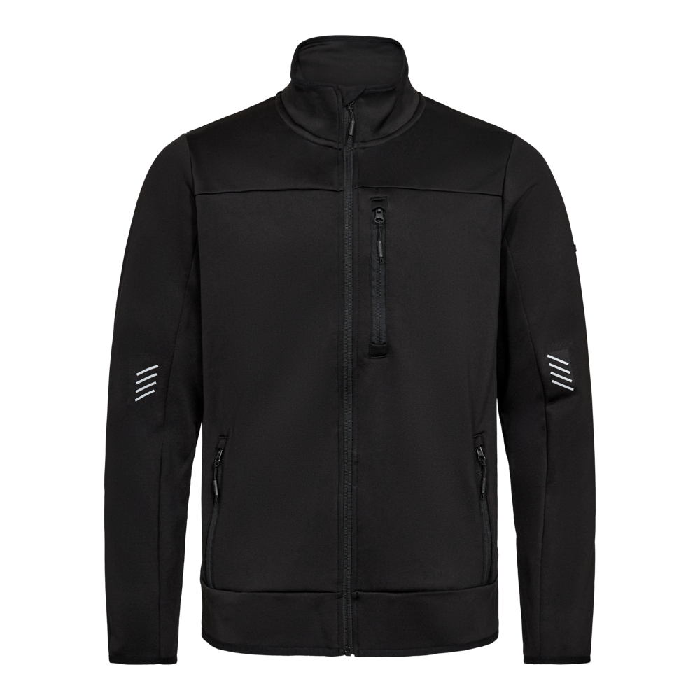 ENTIRE Midlayer-Cardigan Gr. 2XL - Farbe schwarz