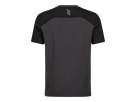 ENTIRE Herren T-Shirt Gr. M - Anthrazitgrau/Schwarz