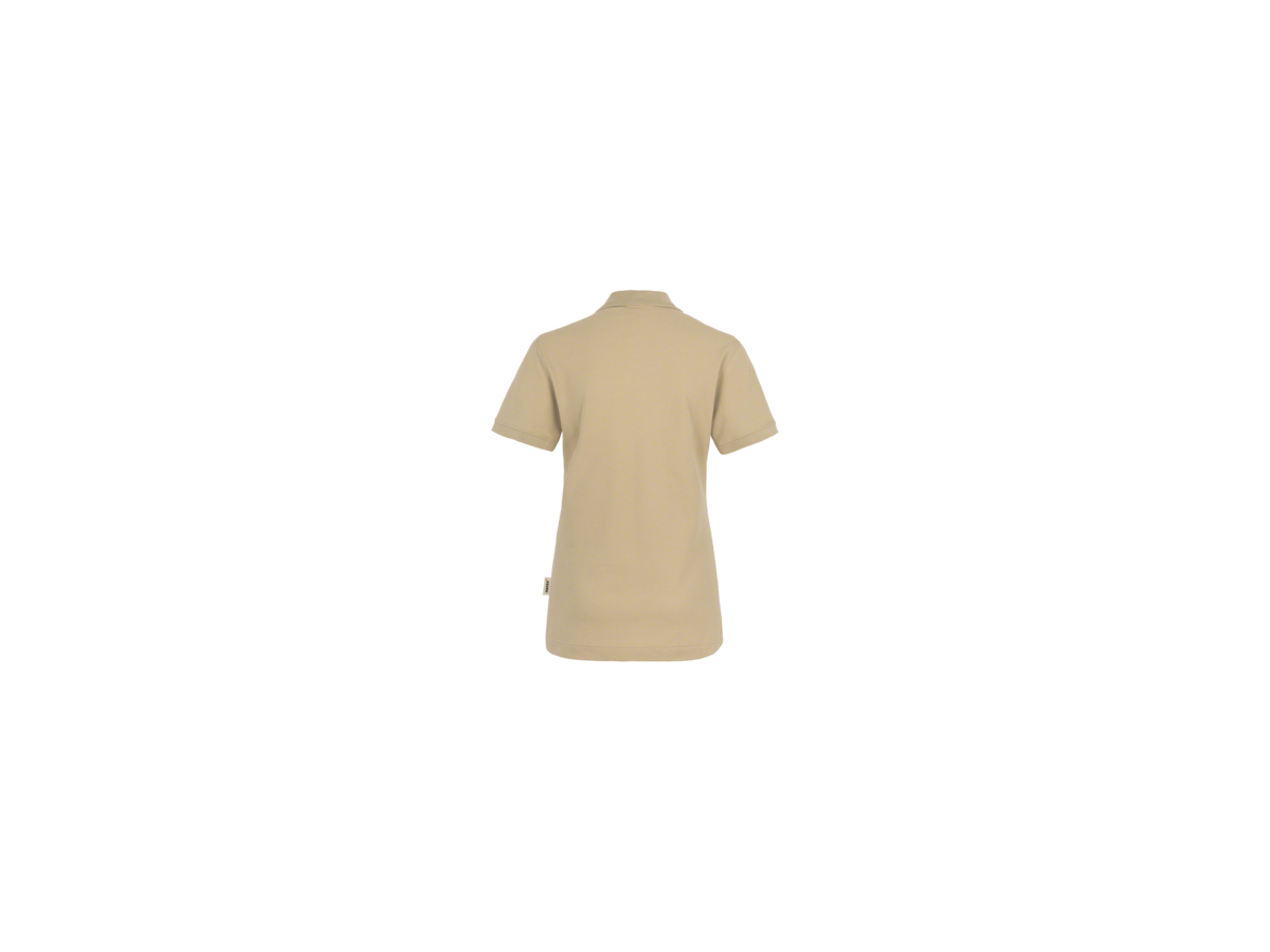 Damen-Poloshirt Top Gr. 2XL, sand - 100% Baumwolle, 200 g/m²