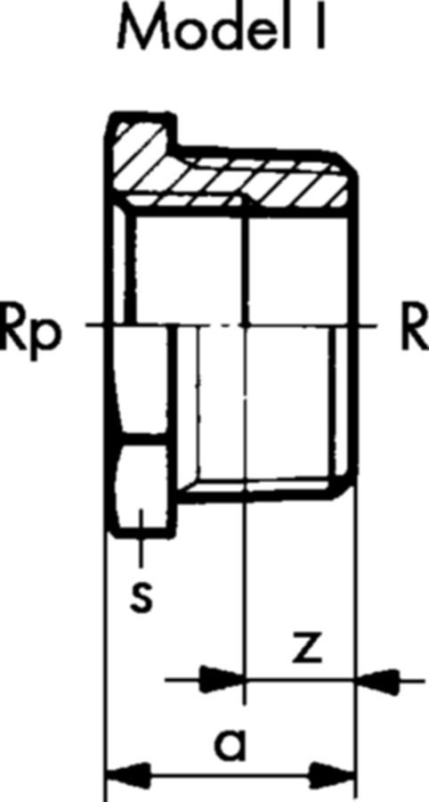 Reduktionsnippel +GF+ Serie 8000