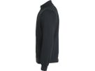 CLIQUE Basic Cardigan Sweatjacke Gr. 5XL - schwarz, 65% PES / 35% CO, 280 g/m²