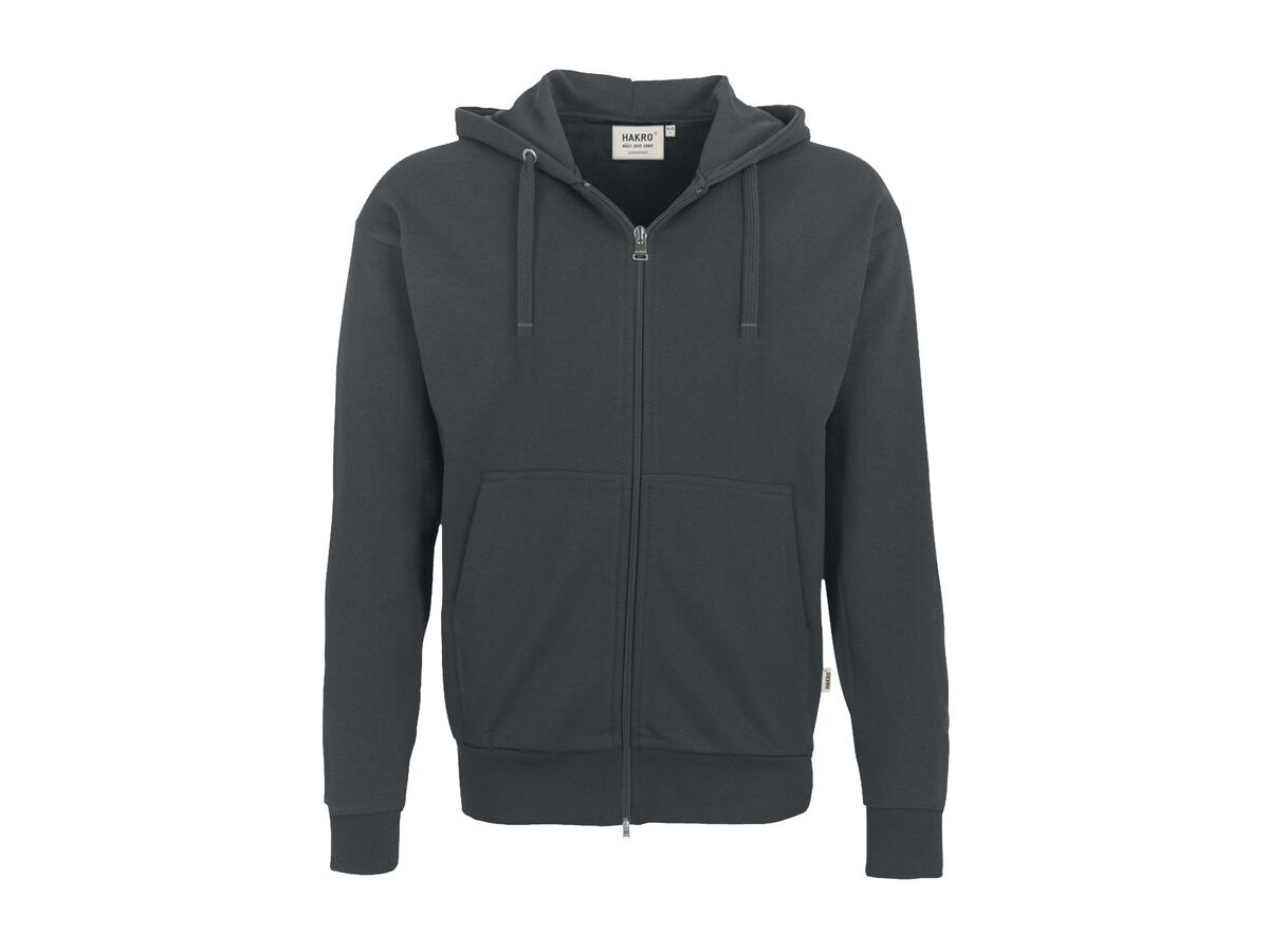 Kapuzen-Sweatjacke Premium, Gr. 5XL - anthrazit