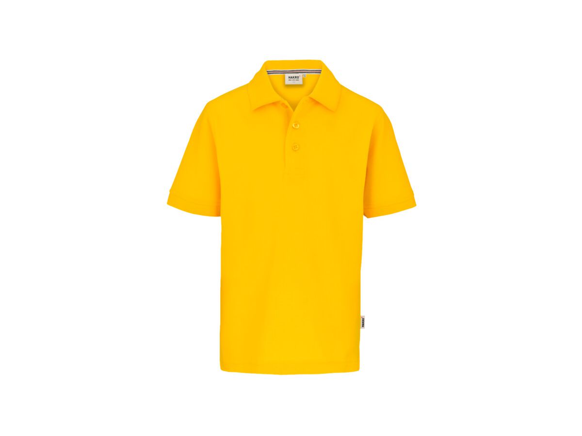 Kids-Poloshirt Classic mit Seitenschlitz - Piqué aus 100 % Baumwolle, 200 g /m²