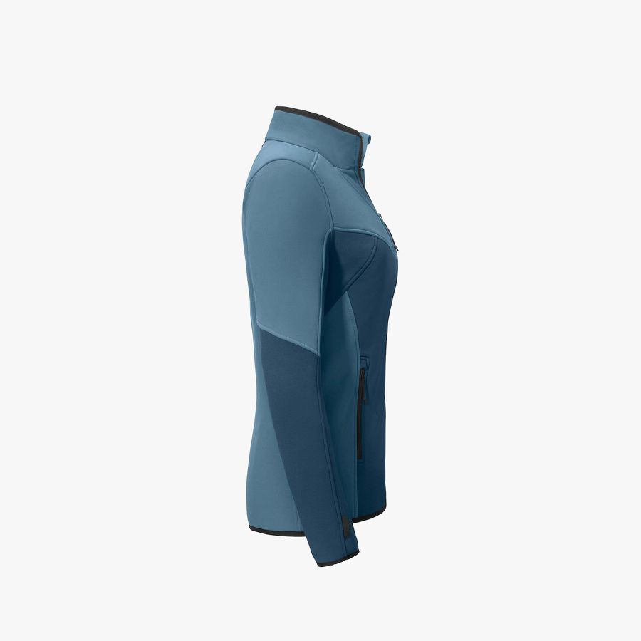 Arbeitsjacke Zipln Damen Fleece - 4D Body Mapping